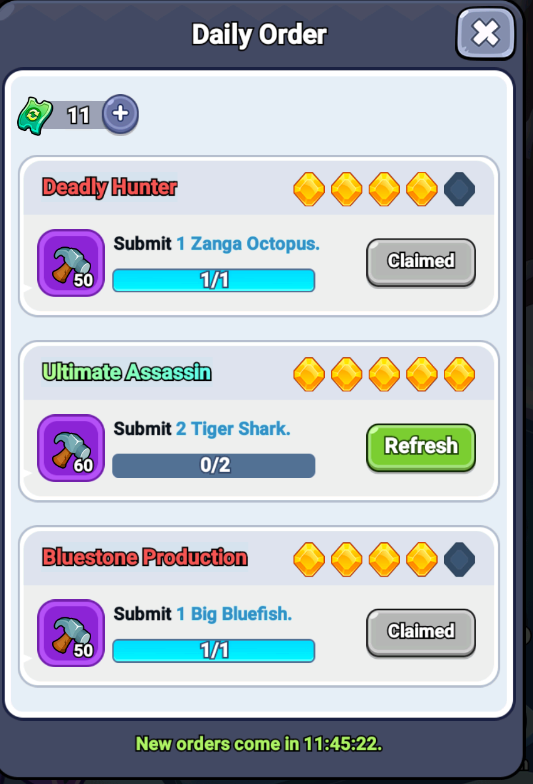 Daily Order Mini HEro
