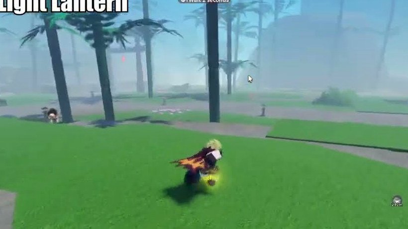 Fishing for the Lost Lantern with a Legendary Fishing Rod.