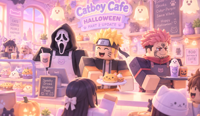 Own a Catboy Cafe codes