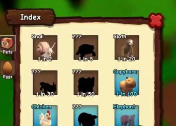 Player holding a dragon egg, hoping to hatch a dragon.